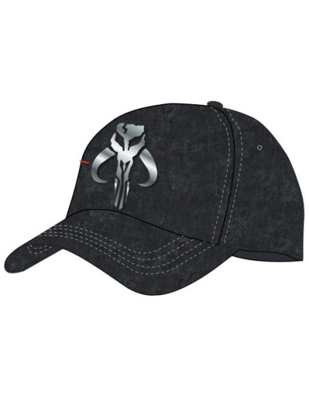 Star Wars The Mandalorian Curved Bill Cap Silver Crest