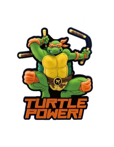 Teenage Mutant Ninja Turtles Soft Touch Magnet Micheangelo