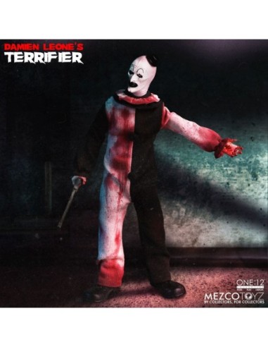 Terrifier Action Figure 1/12 Art the Clown Deluxe Edition 17 cm