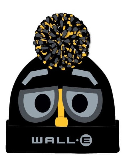 Wall-E Pom-Pom Beanie Wall-E Face