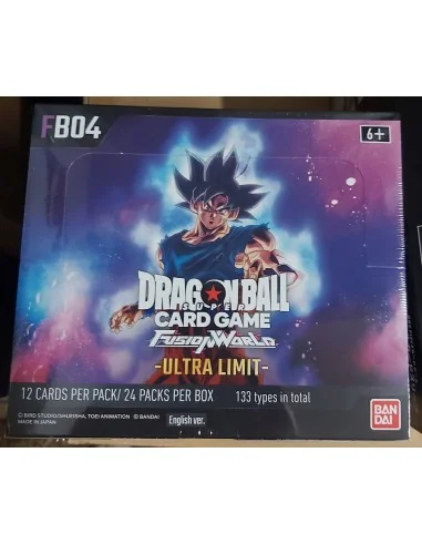 Dragon Ball Super Card Game Fusion World 04 Box FB-04 Eng