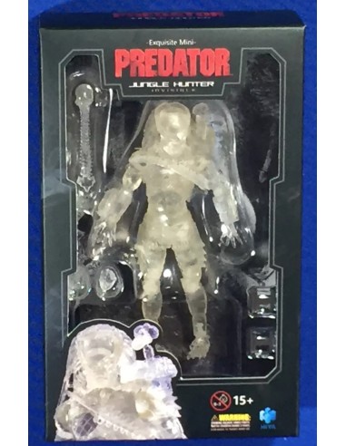 Invisible Jungle Hunter Figura 11.5 Cm 1/18 Scale Previews Exclusive Predator