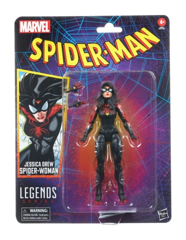 Jessica Drew Spider Woman Fig 15 Cm Spider-Man Marvel Legendas  Hasbro