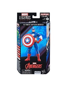 Ultimate Capitan America Figura 15 Cm  Classic Comic Marvel Legends F66165x0  Hasbro