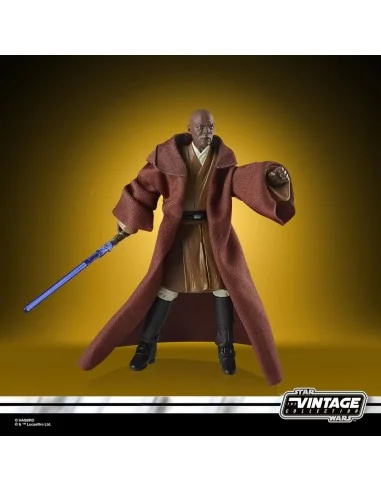 Mace Windu Figura 9,5 Cm Sw El Ataque De Los Clones Star Wars Vintage F44955x0