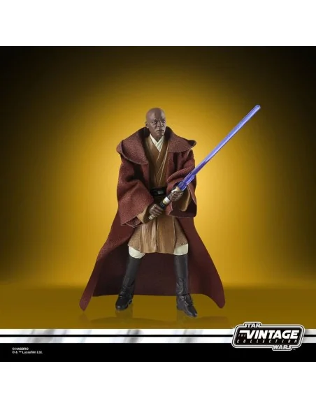 Mace Windu Figura 9,5 Cm Sw El Ataque De Los Clones Star Wars Vintage F44955x0