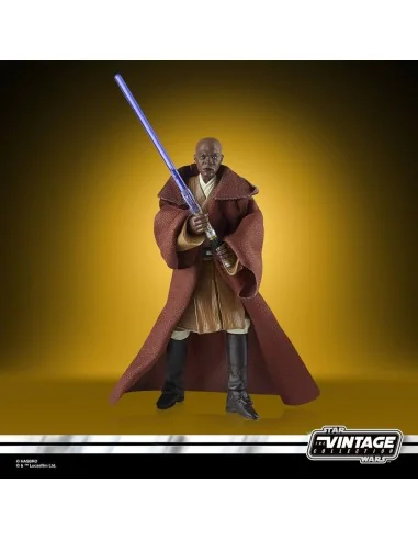 Mace Windu Figura 9,5 Cm Sw El Ataque De Los Clones Star Wars Vintage F44955x0