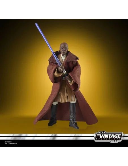 Mace Windu Figura 9,5 Cm Sw El Ataque De Los Clones Star Wars Vintage F44955x0