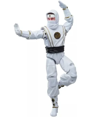 Mighty Morphin Ninja White Ranger Figura 15 Cm Power Rangers Lightning Col. F46765l0