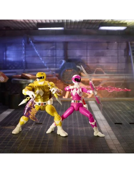 Power Rangers x Ninja Turtles Morphed April O´Neil & Michelangelo  Hasbro