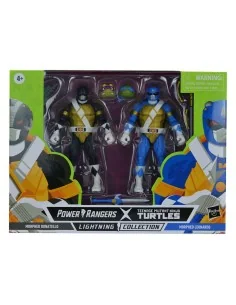 Donatello & Leonardo Set 2 Fig 15 Cm Power Rangers & Turtles  Hasbro