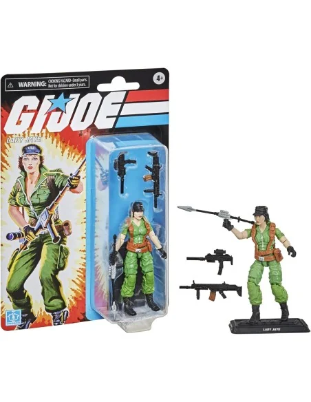 Lady Jaye 12 Cm Gi Joe Retro Series F10045x0  Hasbro