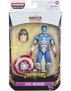 Civil Warrior 15 Cm Contest Of Champion Marvel Legends Cap America  Hasbro