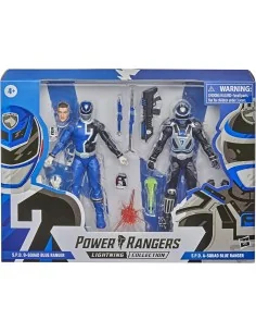 Power Rangers Spd Blue Ranger A & B 2 Pack 15 Cm Lightning Collection  Hasbro