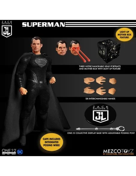 Zack Snyder's Deluxe Set 3 Figuras 15-17 Cm Dc Universe Justice League One:12 Collective