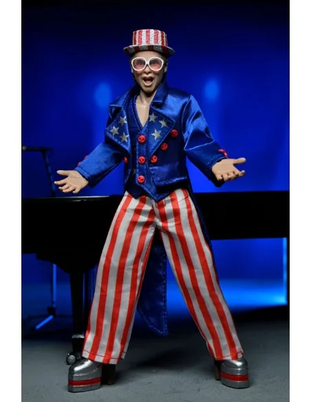 Elton John Live In 76 Ver Fig 20 Cm Elton John Clothed Figure