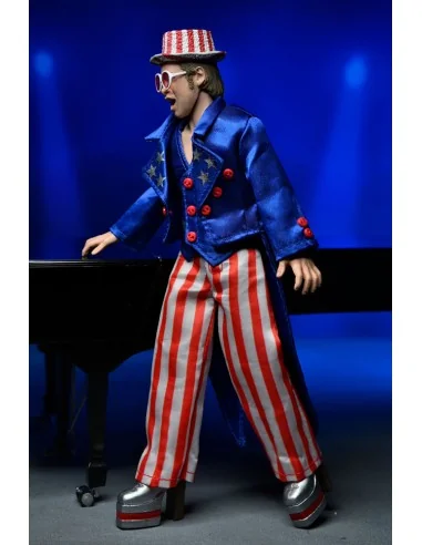 Elton John Live In 76 Ver Fig 20 Cm Elton John Clothed Figure