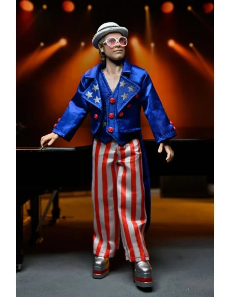 Elton John Live In 76 Ver Fig 20 Cm Elton John Clothed Figure