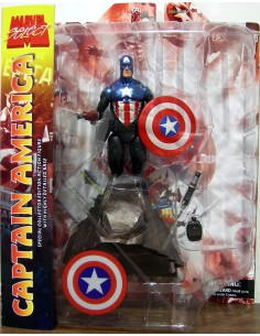 Capitan America Nuevo Figura 18 Cm Marvel Select