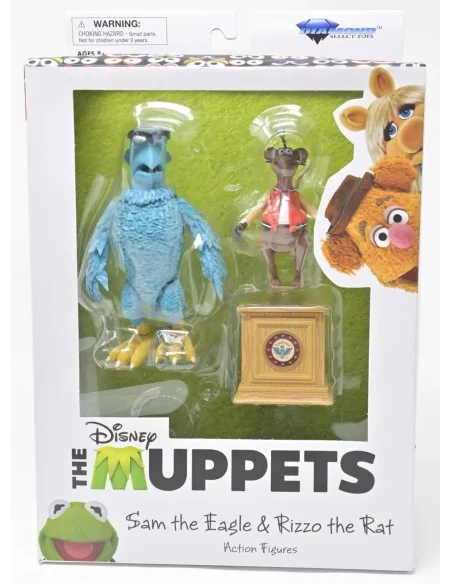 Sam The Eagle & Rizzo The Rat Dlx Set Figuras Muppets