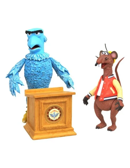 Sam The Eagle & Rizzo The Rat Dlx Set Figuras Muppets