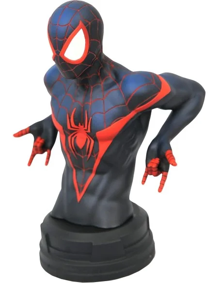 Miles Morales Spider-Man Mini Busto Resina 18 Cm 1/6 Scale Marvel Comics