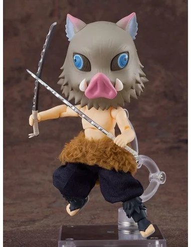 Inosuke Hashibira Figura 14 Cm Kimetsu No Yaiba Demon Slayer Nendoroid Doll