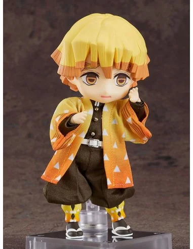 Zenitsu Agatsuma Figura 14 Cm Kimetsu No Yaiba Demon Slayer Nendoroid Doll