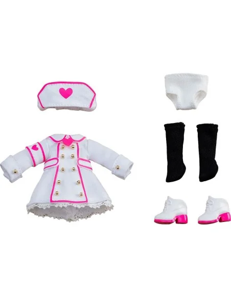 Original Character Parts for Nendoroid Doll Figures Outfit Set Nurse - White  Hasbro