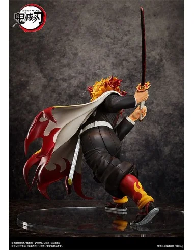 Kyojuro Rengoku Figura 42 Cc Cm Kimetsu No Yaiba 1/4 Scale