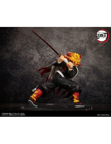 Kyojuro Rengoku Figura 42 Cc Cm Kimetsu No Yaiba 1/4 Scale