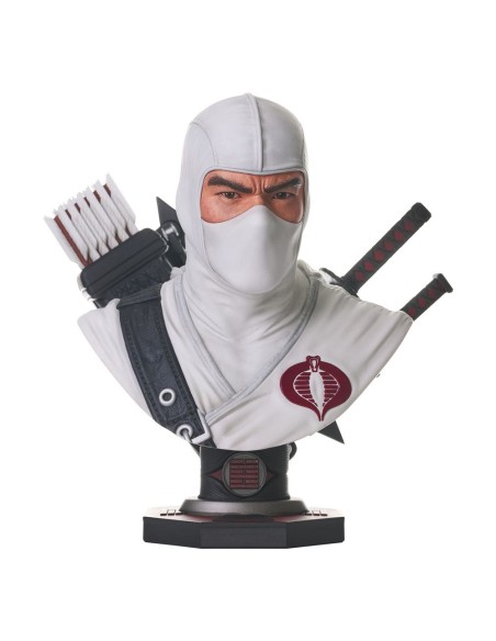 Stormshadow Busto Escala 1/2 Gi Joe Legends In 3d