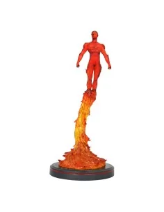 Human Torch Estatua Resina 35,5 Cm Marvel Premier Collection