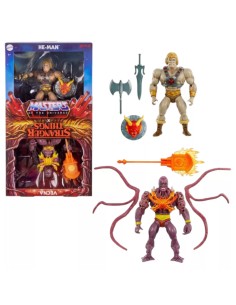 Masters of the Universe x Stranger Things Origins Action Figure 2-Pack He-Man & Vecna 14 cm