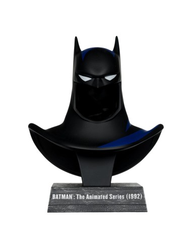 Batman: The Animated Series 1992 DC Direct Mini Replica 1/3 Batman Cowl Gold Label 19 cm