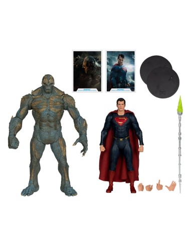 Batman v Superman: Dawn of Justice DC Multiverse Mega Action Figure 2-Pack Doomsday & Superman