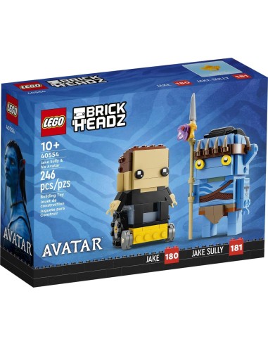 40554 Brickheadz Jake Sully e il suo Avatar