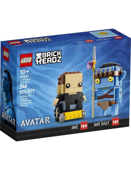 40554 Brickheadz Jake Sully e il suo Avatar