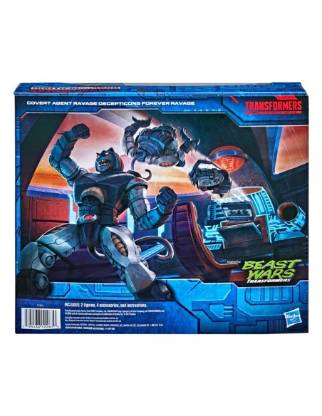 Hasbro Transformers War for Cybertron Covert Agent Ravage and Decepticons Forever Ravage SDCC 2021 Excl.