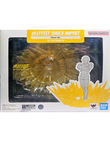 Tamashii Effect Action Figure Accessory Shock Impact Yellow Ver. for S.H.Figuarts