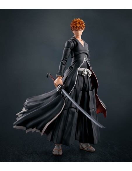 Bleach S.H. Figuarts Af. Ichigo Kurosaki Getsugatensho 16 cm  Bandai Tamashii Nations