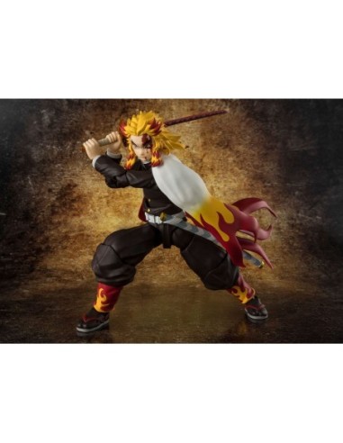 Demon Slayer: Kimetsu no Yaiba S.H.Figuarts Af. Kyojuro Rengoku 15 cm