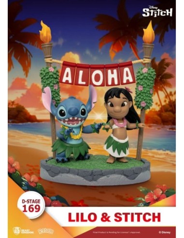 Lilo & Stitch D-Stage PVC Diorama Lilo & Stitch 16 cm