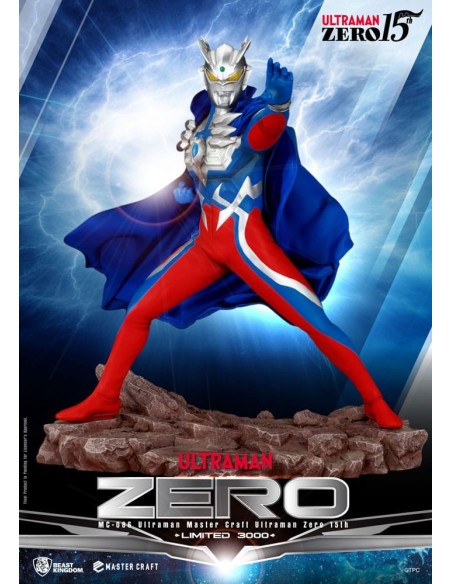 Ultraman Master Craft Statue Ultraman Zero 15th 41 cm