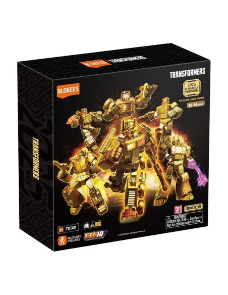 Transformers X Blokees Plastic Model Kit Yearly Version 02 The Golden Lagoon Defence Assortment (6)