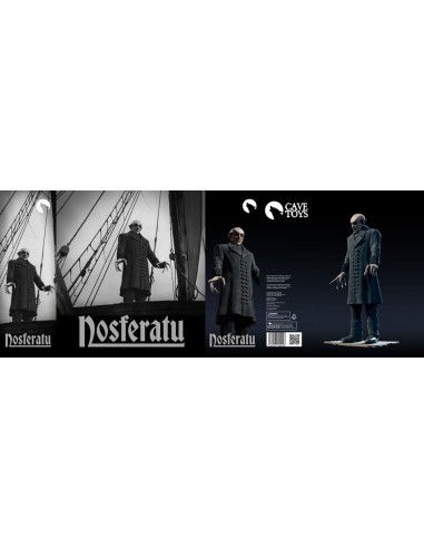 Nosferatu Statue 1/10 Max Schreck Death Scene 18 cm