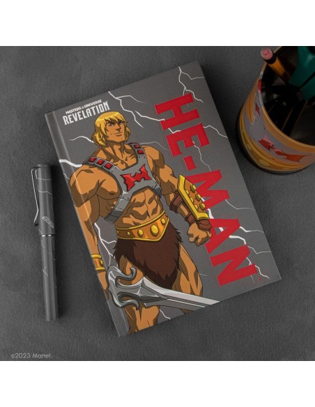 Masters of the Universe - Revelation: He-Man Thunder Deluxe Notebook Set (notebook + pen)