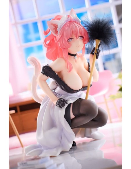 Original Character PVC Statue 1/4 Cat´s Thought Maid Cat Mochan 24 cm  Freyja