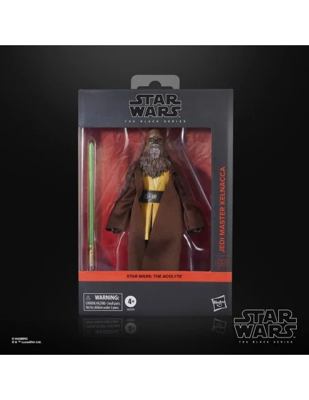 Star Wars: The Acolyte Black Series Af. Jedi Master Kelnacca 15 cm