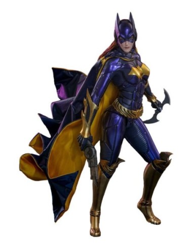 Batman Arkham Knight Videogame Masterpiece Af. 1/6 Batgirl (Purple and Gold Version) Exclusive 30 cm